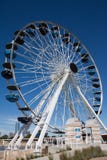 Wheeler Ferris Wheel in de O.K. Stad van Oklahoma, Royalty-vrije Stock Afbeelding Wheeler Ferris Wheel in de O.K. Stad van Oklahoma, Royalty-vrije Stock Afbeelding