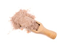 Whey cocoa protein powder for brown fitness shake isolated royalty free stock image Whey cocoa protein powder for brown fitness shake isolated royalty free stock image