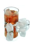 Whiskey With Ice Stock Photography