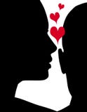 Whispering Expressions Of Love Stock Photography Whispering Expressions Of Love Stock Photography
