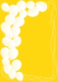 White Balloons Easter Greeting Card Stock Photos White Balloons Easter Greeting Card Stock Photos