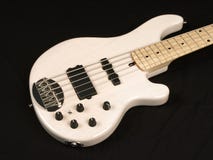 White Bass Guitar Body 2 Stock Image White Bass Guitar Body 2 Stock Image