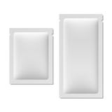 White Blank Sachet Packaging For Food, Cosmetics, Or Medicine White Blank Sachet Packaging For Food, Cosmetics, Or Medicine