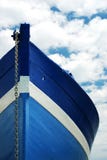 White and blue wooden boat stock photo White and blue wooden boat stock photo