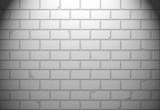 White brick wall for background or texture stock illustration White brick wall for background or texture stock illustration