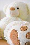 White and Brown Bear Plush Toy Selective Photo Royalty Free Stock Image White and Brown Bear Plush Toy Selective Photo Royalty Free Stock Image