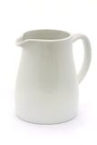 White Ceramic Jug Over White White Ceramic Jug Over White