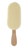 White chocolate icelolly Royalty Free Stock Photography White chocolate icelolly Royalty Free Stock Photography
