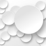 White circles over white royalty free illustration White circles over white royalty free illustration