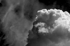 White cloud on black background royalty free stock image White cloud on black background royalty free stock image