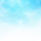 White cloud detail in blue sky illustration background co