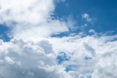 White clouds on blue sky Royalty Free Stock Image White clouds on blue sky Royalty Free Stock Image