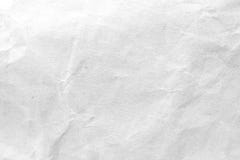 White crumpled paper texture background. Close-up stock photography White crumpled paper texture background. Close-up stock photography