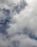 White, fluffy clouds and blue sky background stock photography White, fluffy clouds and blue sky background stock photography