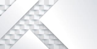 White geometric pattern, abstract background template. Royalty Free Stock Images White geometric pattern, abstract background template. Royalty Free Stock Images
