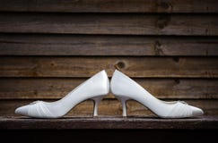 White Heels Stock Photography