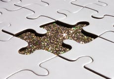White puzzle on sparkle background royalty free stock photos White puzzle on sparkle background royalty free stock photos