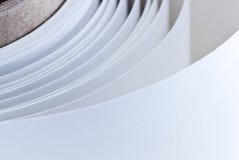 White Roll Of Paper Royalty Free Stock Images White Roll Of Paper Royalty Free Stock Images