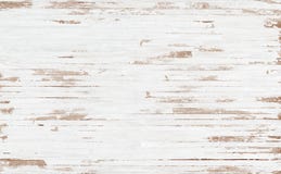 White rustic wood  texture background. top view background of light rusty wooden planks. Grunge  of weathered painted wooden plank