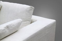 White Sofa Stock Image