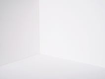 White wall room corner paper box model cutting Royalty Free Stock Photo White wall room corner paper box model cutting Royalty Free Stock Photo