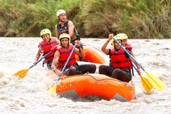 Whitewater River Rafting Boat Adventure