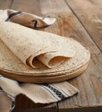 Whole Wheat Tortillas Royalty Free Stock Image