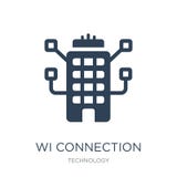 wi-anslutningssymbol i moderiktig designstil wi-anslutningssymbol som isoleras på vit bakgrund enkel symbol för wi-anslutningsvek royaltyfri illustrationer wi-anslutningssymbol i moderiktig designstil wi-anslutningssymbol som isoleras på vit bakgrund enkel symbol för wi-anslutningsvek royaltyfri illustrationer