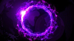 ?wiatowa globalna sie? nad ziemi? z rywalizuj?cym firma ogieniem CG p?tli animacja royalty ilustracja ?wiatowa globalna sie? nad ziemi? z rywalizuj?cym firma ogieniem CG p?tli animacja royalty ilustracja
