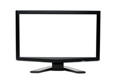Wide flat screen LCD computer monitor