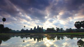 Widok Angkor Wat Buddyjski kompleks w Kambodża Andreev zdjęcie wideo Widok Angkor Wat Buddyjski kompleks w Kambodża Andreev zdjęcie wideo