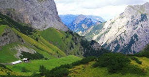 Widok na alp w karwendel górach europejscy alps (gramai) Obrazy Stock Widok na alp w karwendel górach europejscy alps (gramai) Obrazy Stock