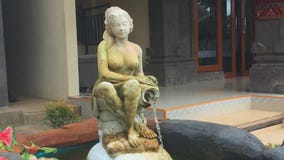 Widok od wyspy pokazuje wyspę Lombok w odległości Gil powietrze zbiory wideo Widok od wyspy pokazuje wyspę Lombok w odległości Gil powietrze zbiory wideo