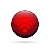 Wifi εικονιδίων συμβόλων ασύρματο κουμπί εικονιδίων σύνδεσης τρισδιάστατο στο κόκκινο στοιχείο στο άσπρο υπόβαθρο ελεύθερη απεικόνιση δικαιώματος Wifi εικονιδίων συμβόλων ασύρματο κουμπί εικονιδίων σύνδεσης τρισδιάστατο στο κόκκινο στοιχείο στο άσπρο υπόβαθρο ελεύθερη απεικόνιση δικαιώματος