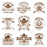 Wild West Logos Vector Collection 2