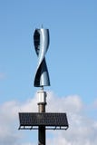 Wind en ZonneMacht stock afbeelding Wind en ZonneMacht stock afbeelding