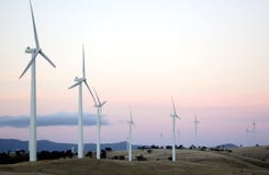 Wind Farm II Royalty Free Stock Images Wind Farm II Royalty Free Stock Images