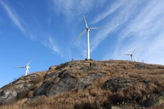 Wind Power Generator Stock Images