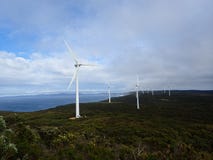 Wind turbines royalty free stock images Wind turbines royalty free stock images