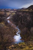 Winding Verde River stock photo Winding Verde River stock photo