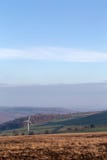 Windkraftanlage in der offenen englischen Landschaft lizenzfreies stockfoto Windkraftanlage in der offenen englischen Landschaft lizenzfreies stockfoto