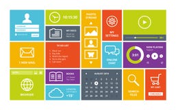 Windows 8 modern UI design layout royalty free illustration Windows 8 modern UI design layout royalty free illustration