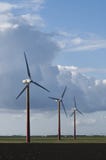 Windturbines, turbinas de viento imagen de archivo Windturbines, turbinas de viento imagen de archivo