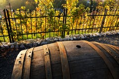 Wine Barrel Royalty Free Stock Photography