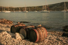 Wine Barrels Royalty Free Stock Photography Wine Barrels Royalty Free Stock Photography