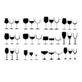 Wine Glass Set Stock Photos Wine Glass Set Stock Photos