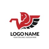 Winged Pegasus logo vector illustration vector illustration Winged Pegasus logo vector illustration vector illustration