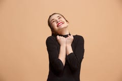 Winning Success Woman Happy Ecstatic Celebrating Being A Winner. Dynamic Energetic Image Of Female Model Stock Photo Winning Success Woman Happy Ecstatic Celebrating Being A Winner. Dynamic Energetic Image Of Female Model Stock Photo