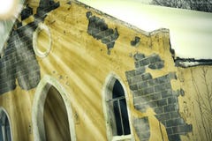 Winter Abandoned Church Royalty Free Stock Images Winter Abandoned Church Royalty Free Stock Images