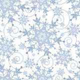 Winter Festive Seamless Pattern With Snowflakes Stock Images Winter Festive Seamless Pattern With Snowflakes Stock Images
